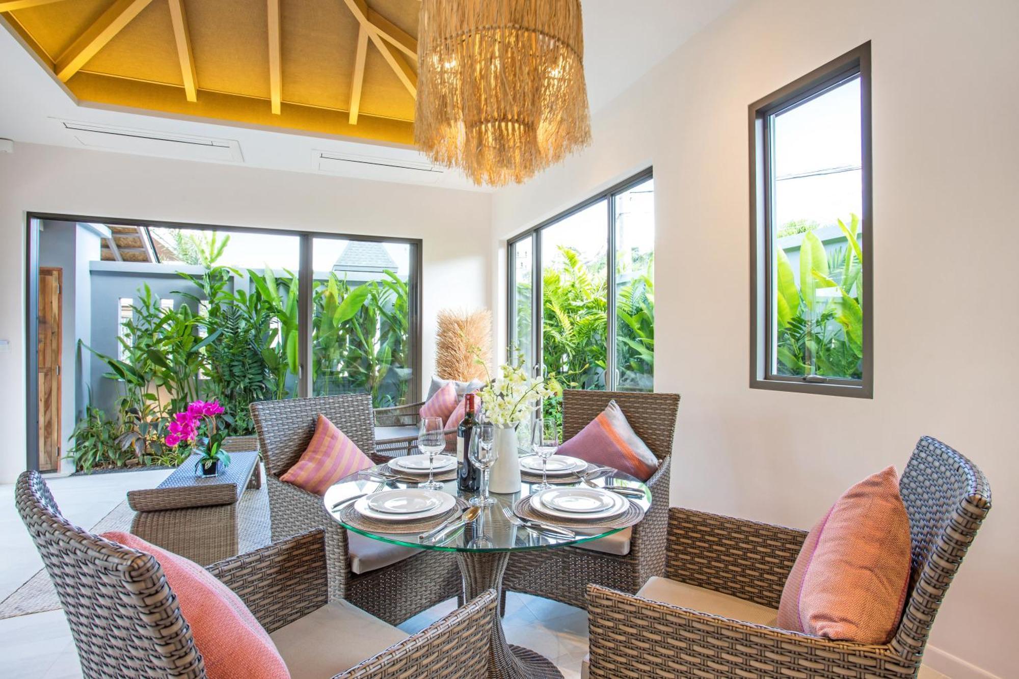 Boutique 2Br Villa Dalaa 1, Chemical Free Pool, Gated Residence, Kamala Beach Buitenkant foto