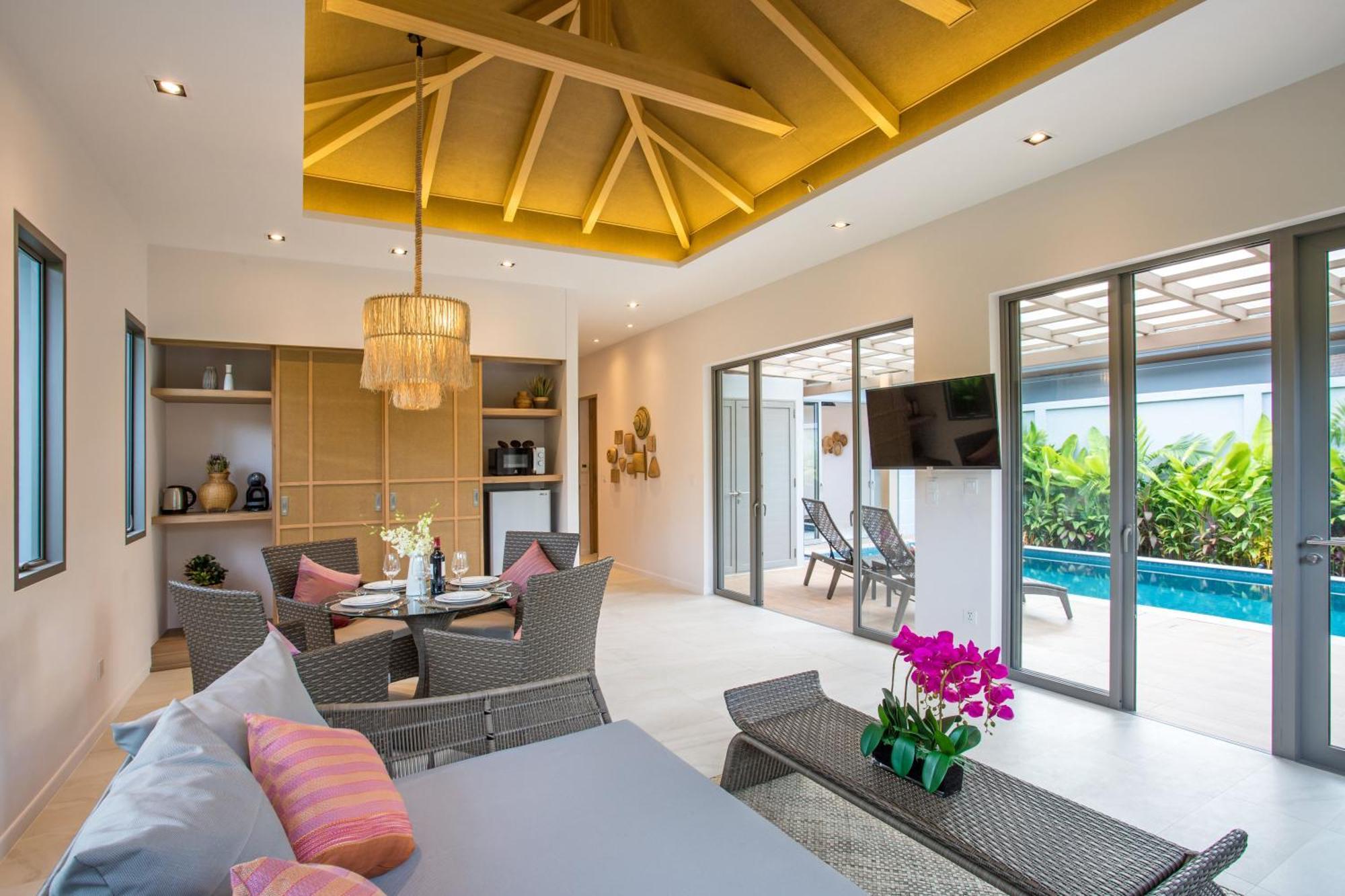 Boutique 2Br Villa Dalaa 1, Chemical Free Pool, Gated Residence, Kamala Beach Buitenkant foto