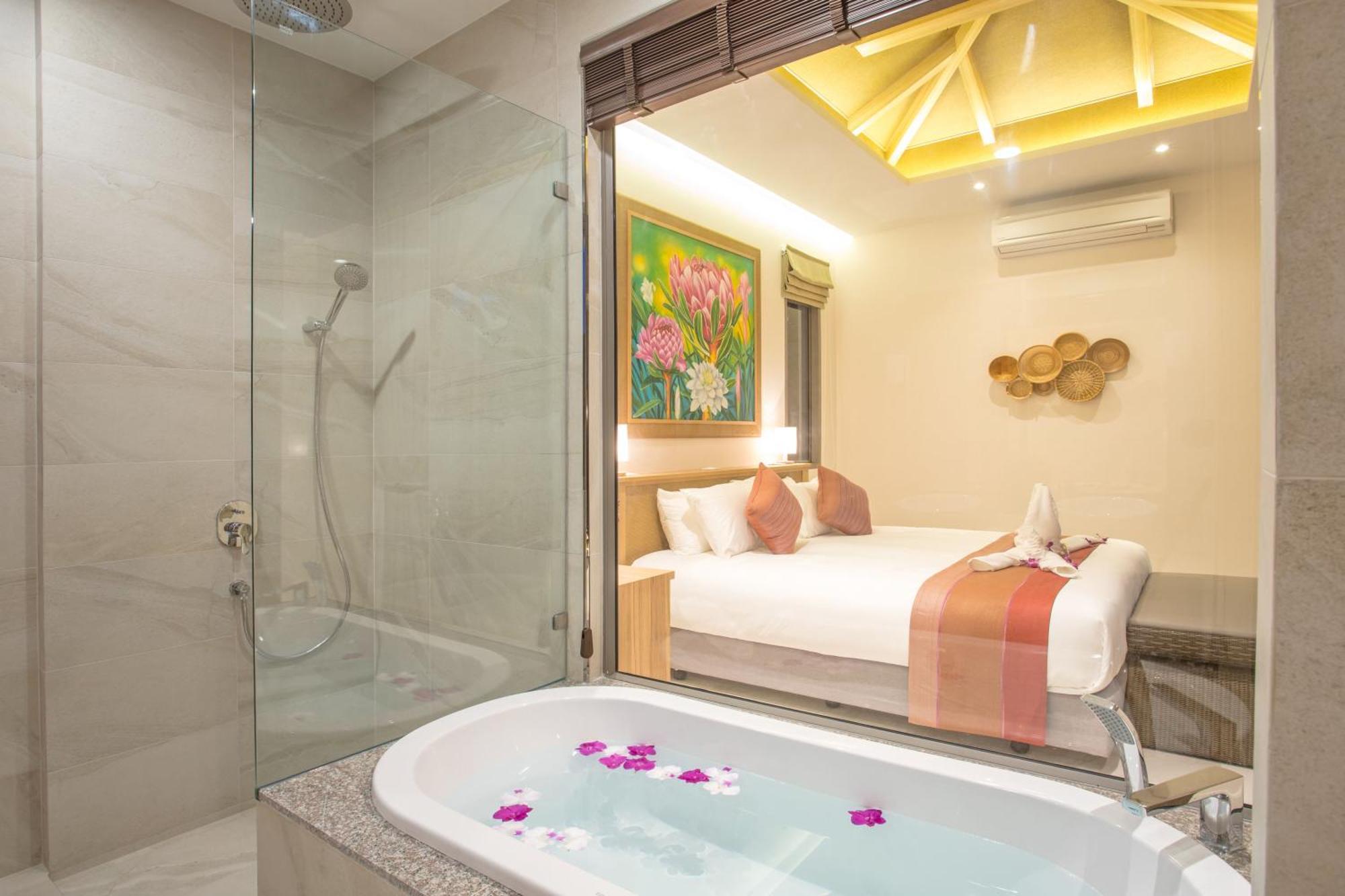 Boutique 2Br Villa Dalaa 1, Chemical Free Pool, Gated Residence, Kamala Beach Buitenkant foto