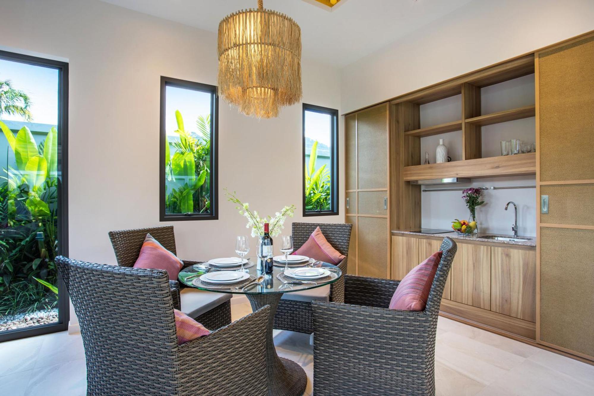 Boutique 2Br Villa Dalaa 1, Chemical Free Pool, Gated Residence, Kamala Beach Buitenkant foto