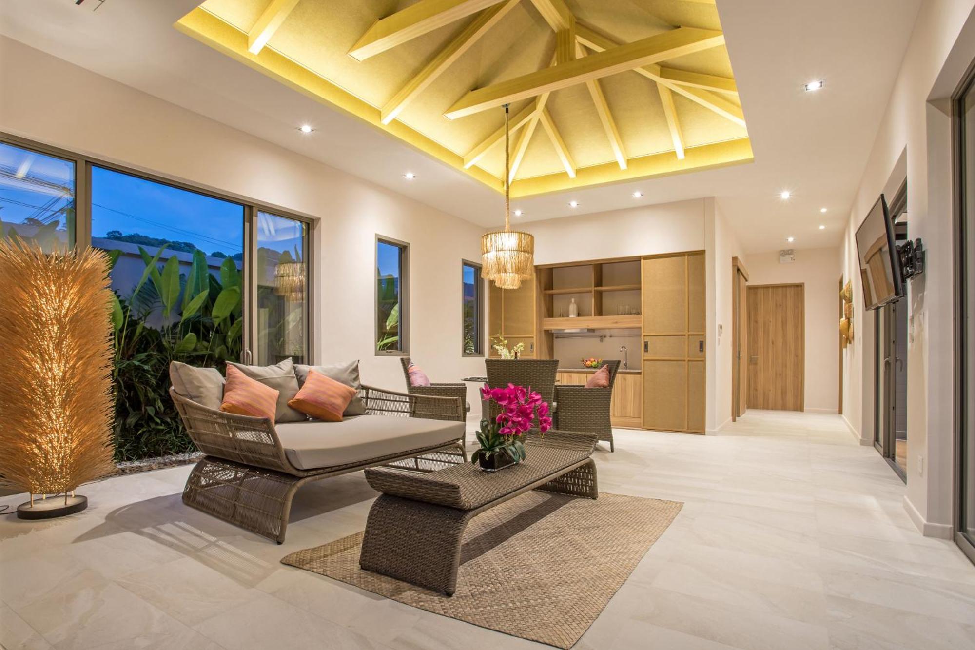 Boutique 2Br Villa Dalaa 1, Chemical Free Pool, Gated Residence, Kamala Beach Buitenkant foto