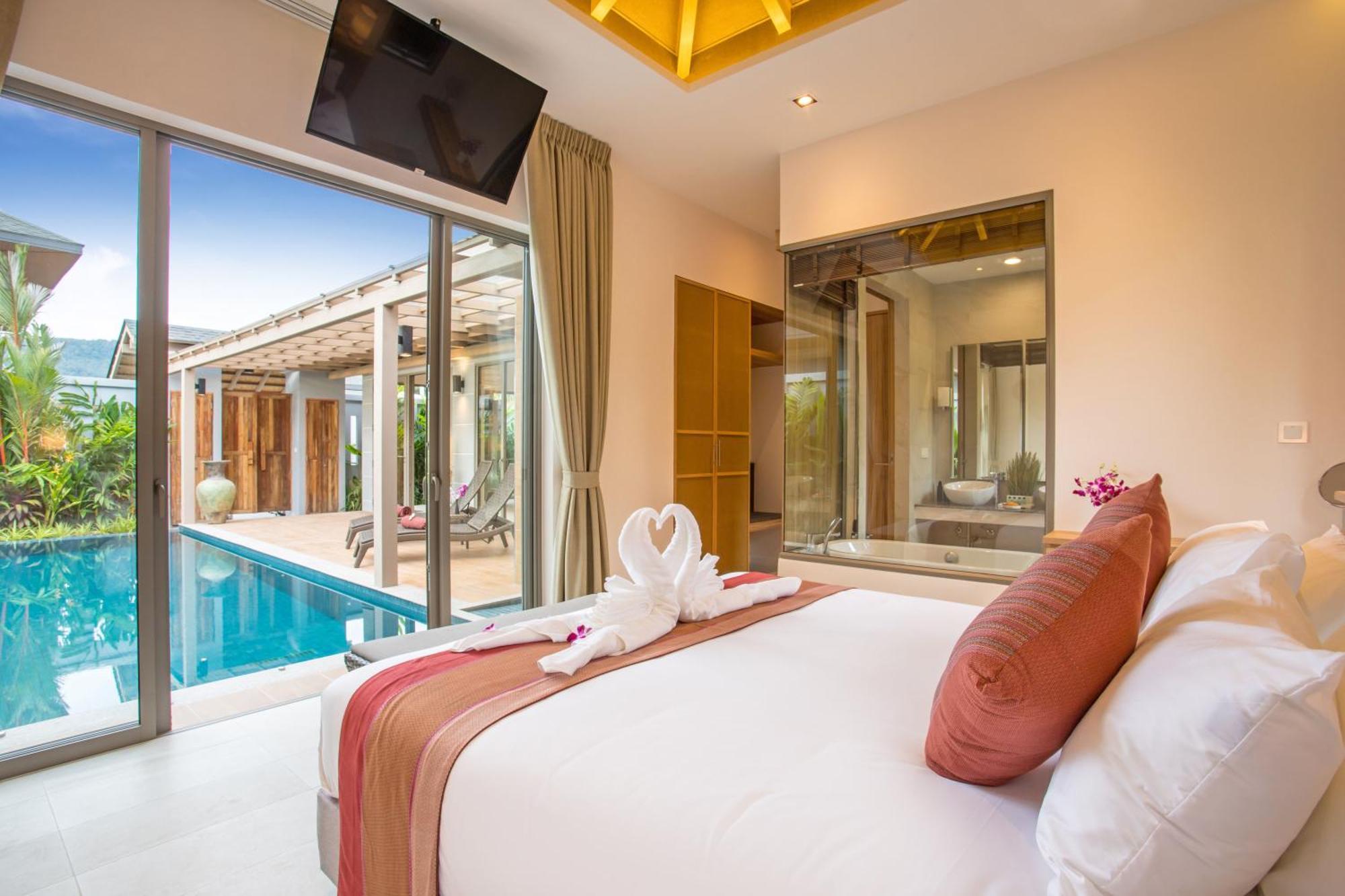 Boutique 2Br Villa Dalaa 1, Chemical Free Pool, Gated Residence, Kamala Beach Buitenkant foto