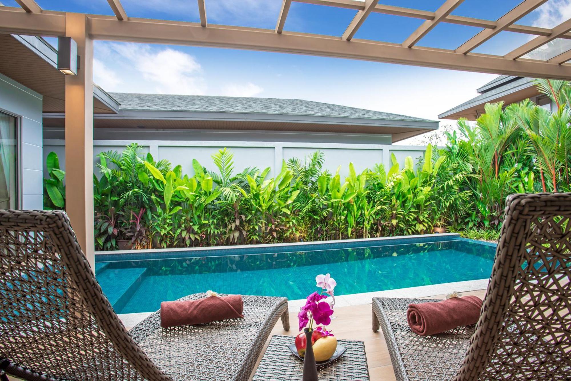 Boutique 2Br Villa Dalaa 1, Chemical Free Pool, Gated Residence, Kamala Beach Buitenkant foto