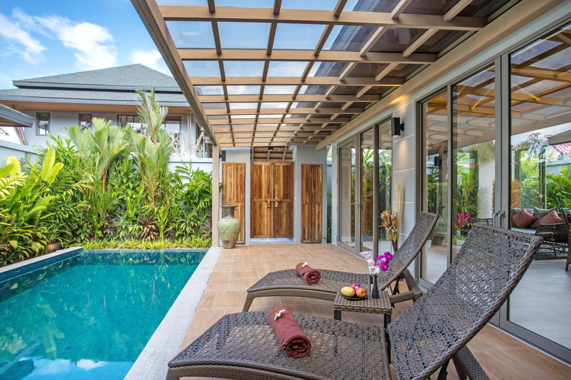 Boutique 2Br Villa Dalaa 1, Chemical Free Pool, Gated Residence, Kamala Beach Buitenkant foto