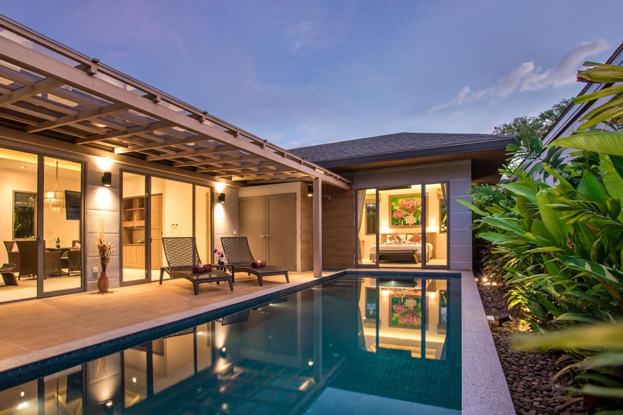 Boutique 2Br Villa Dalaa 1, Chemical Free Pool, Gated Residence, Kamala Beach Buitenkant foto